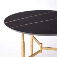 Picture of RADIUS TABLES-GOLD/NOIR LUX TOP