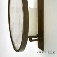 Picture of ANYA WALL SCONCE-BLACK/BRONZE