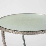 Picture of HAMMERED TRIPOD TABLES-NICKEL