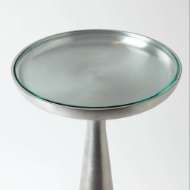 Picture of MINARET ACCENT TABLE-SATIN NICKEL