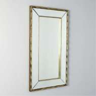 Picture of BAMBOO MIRROR-ANTIQUE BRASS