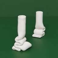 Picture of SQUOZE VASES-WHITE