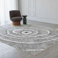 Picture of BURST RUG-IVORY/BLACK