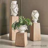 Picture of TWISTED AMPHORA VASE-MATTE WHITE