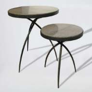 Picture of TRI-POD TABLES W/GREY MARBLE TOP