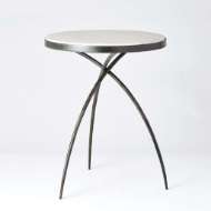 Picture of TRI-POD TABLES W/GREY MARBLE TOP