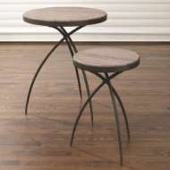 Picture of TRI-POD TABLES W/GREY MARBLE TOP