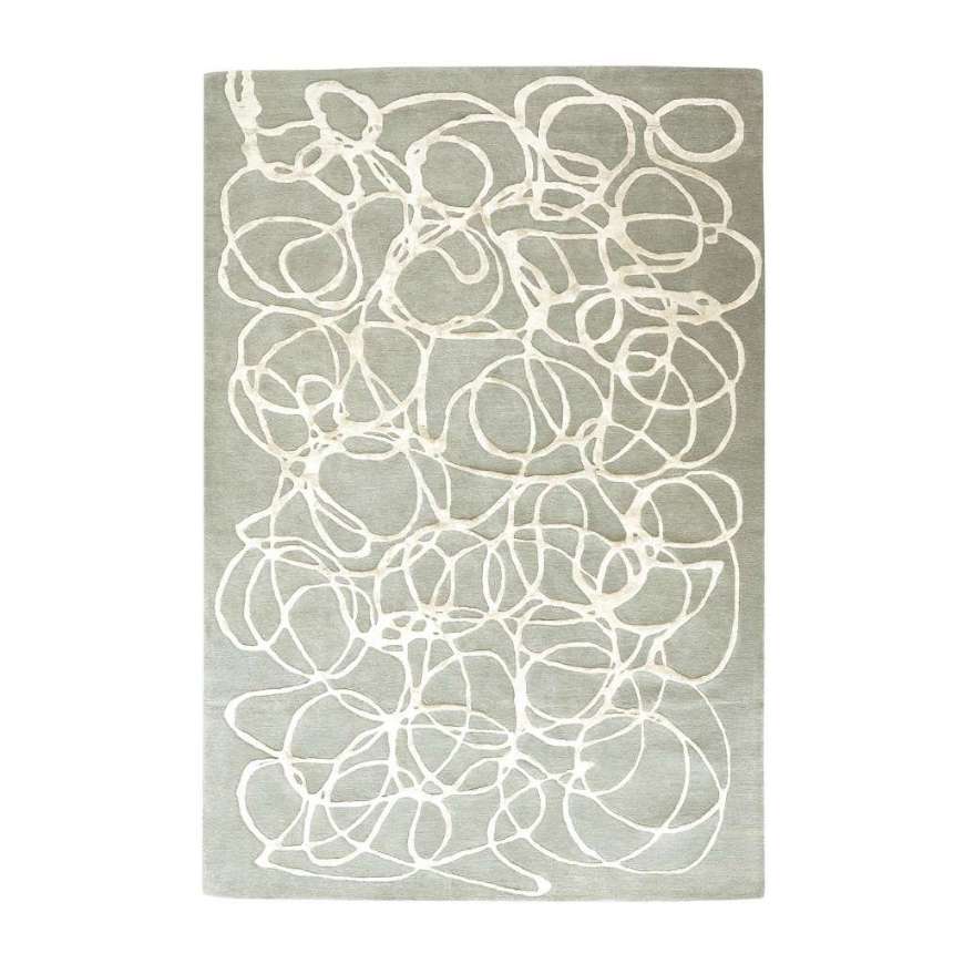 Picture of SCRIBBLE RUG-GREY/IVORY