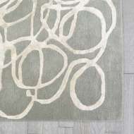 Picture of SCRIBBLE RUG-GREY/IVORY