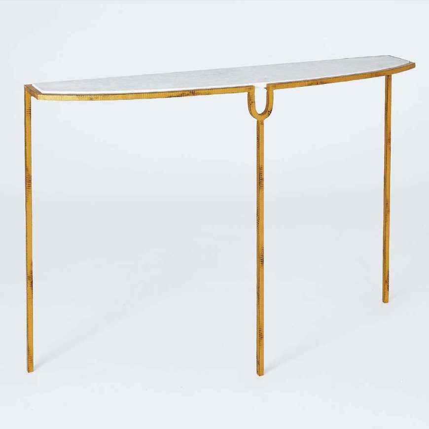 Picture of CURVE CONSOLE-GOLD