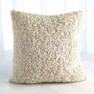 Picture of TEXTURED BOUCLE PILLOW-NATURAL