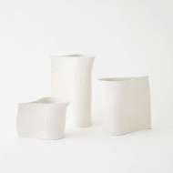 Picture of WINDY VASES-MATTE WHITE