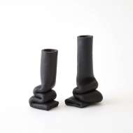 Picture of SQUOZE VASES-BLACK