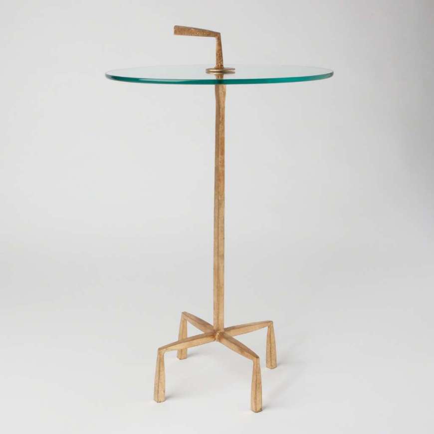 Picture of QUAD POD ACCENT TABLE-GOLD LEAF