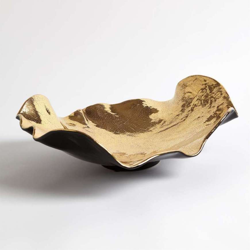 Picture of WAVE PLATTER-GOLD CRACKLE