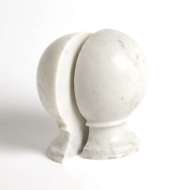 Picture of S/2 MARBLE SPHERE BOOKENDS