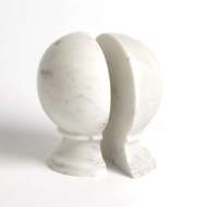 Picture of S/2 MARBLE SPHERE BOOKENDS