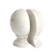 Picture of S/2 MARBLE SPHERE BOOKENDS