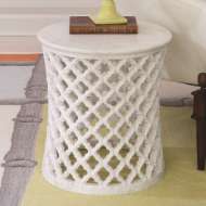 Picture of MARBLE ARABESQUE SIDE TABLE