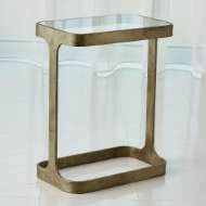 Picture of SADDLE TABLE-ANTIQUE GOLD