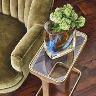 Picture of SADDLE TABLE-ANTIQUE GOLD