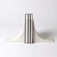 Picture of SLEEK BOOKENDS-WHITE