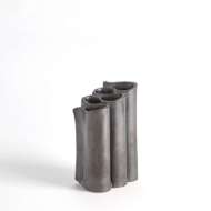 Picture of RIBBON VASES-MATTE GRAPHITE