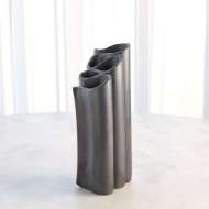 Picture of RIBBON VASES-MATTE GRAPHITE