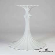 Picture of FLUTE TABLE BASE-WHITE-26"