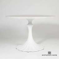 Picture of FLUTE TABLE BASE-WHITE-26"