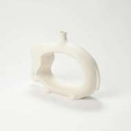 Picture of ELEPHANT VASE-MATTE WHITE