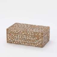 Picture of GLASS BANGLE BRACELET BOX TAUPE