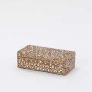 Picture of GLASS BANGLE BRACELET BOX TAUPE