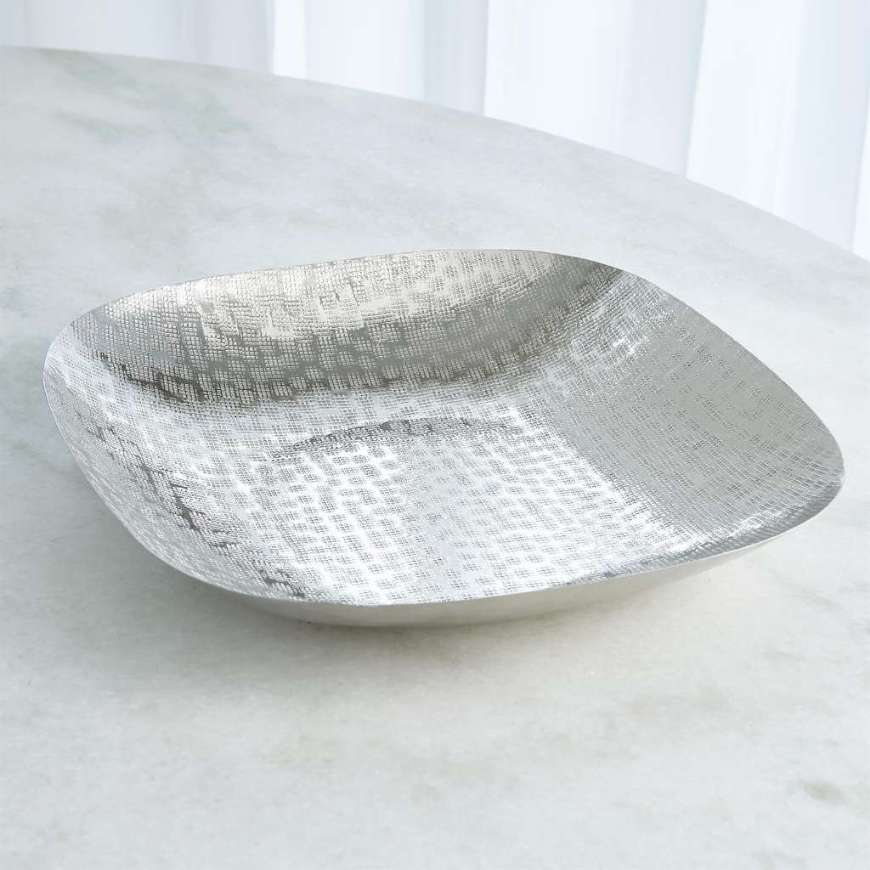 Picture of HAMMERED SQUARE BOWL-NICKEL