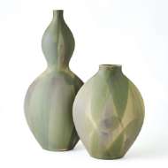 Picture of HELIOS VASES-WASHED GREEN