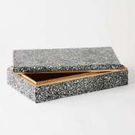 Picture of TERRAZZO BOXES-BLACK/WHITE