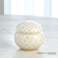 Picture of GLASS COLLECTION-WHITE/GOLD BUBBLES