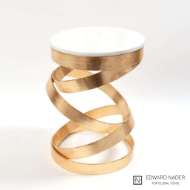 Picture of SPIRAL TABLE-GOLD LEAF