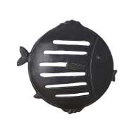 Picture of WALL MOUNT FISH MATTE BLACK