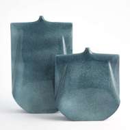 Picture of KIMONO VASE-TEAL