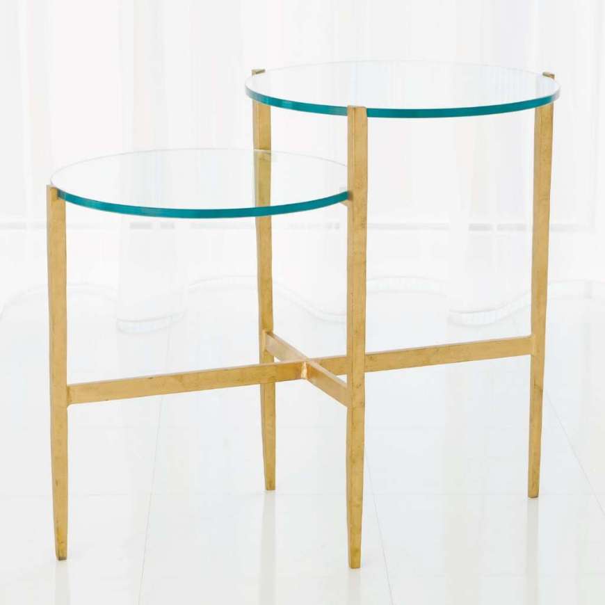 Picture of DANTE TABLE-ANTIQUE GOLD