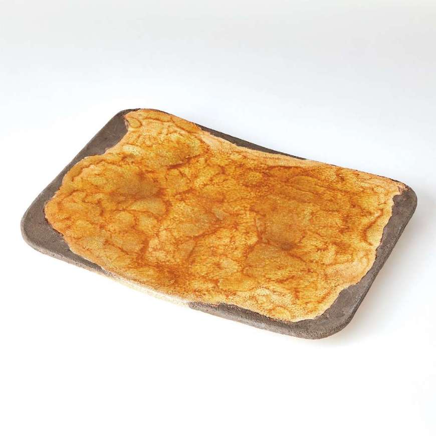 Picture of MONUMENT PLATTER-OCHRE