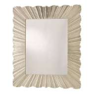 Picture of LINEN FOLD MIRROR-SILVER