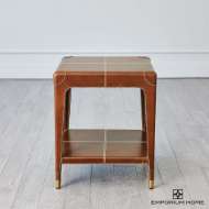 Picture of EMPORIUM HOME TIBURTINA END TABLE-SADDLE