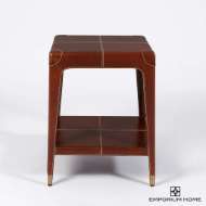 Picture of EMPORIUM HOME TIBURTINA END TABLE-SADDLE