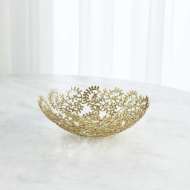 Picture of LEAFY BOWLS-BRASS