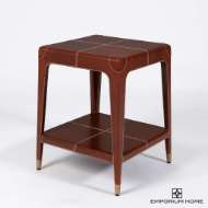 Picture of EMPORIUM HOME TIBURTINA END TABLE-SADDLE