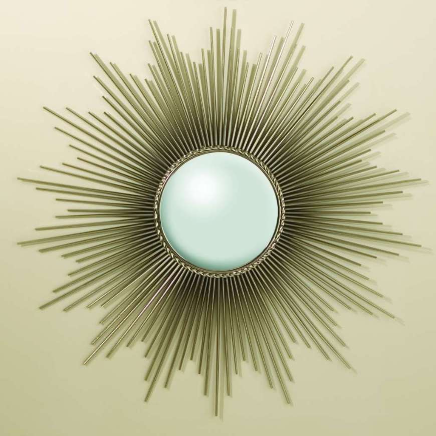 Picture of SUNBURST MIRROR-NICKEL