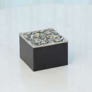 Picture of CRATER TOP BOX-NICKEL-BLACK GRANITE-RECTANGULAR