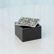 Picture of CRATER TOP BOX-NICKEL-BLACK GRANITE-RECTANGULAR